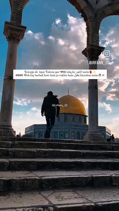 Tawajjo de Apni Taleem par नापड ishq ke ازابون mein✨ अकसर Woh log barbad hote hain jo rakhte hain پھول kitaabon mein