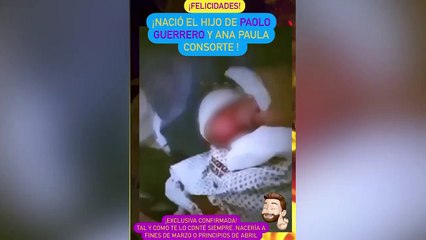 Paolo Guerrero y Ana Paula Consorte ya son padres