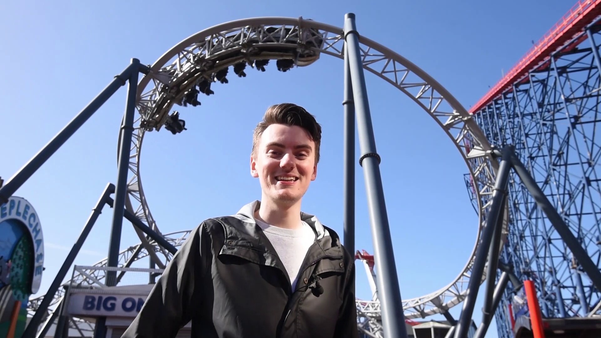 Could you be a rollercoaster tester at Blackpool Pleasure Beach? - video  Dailymotion