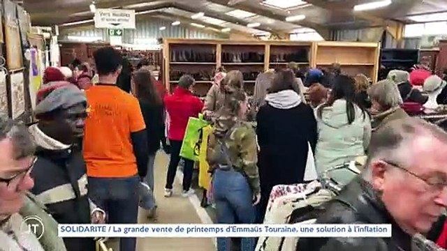 SOLIDARITE / La grande vente de printemps d'Emmaüs Touraine, une solution à l'inflation