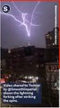 Spidering Lightning Strikes One World Trade Center Spire