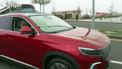 Cumhurbaşkanı Erdoğan, Togg test sürüşünü gerçekleştirdi