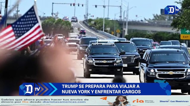 Trump se prepara para viajar a Nueva York y enfrentar cargos | El Diario en 90 segundos