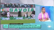 Denilson: Água Santa poderia ter vencido o Palmeiras por 3 a 1 03/04/2023 15:14:20