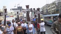 Filipinas celebra un 'Vía Crucis' reivindicativo para denunciar la desigualdad de clases