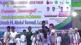 Tabligh Akbar Ustadz Abdul Somad Bersama Pejuang Subuh di Aceh Timur Masjid Agung Darusshalihin Idi