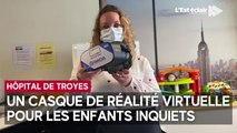 Grâce à un don, l'Hôpital de Troyes investit pour distraire les enfants pendant les soins douloureux