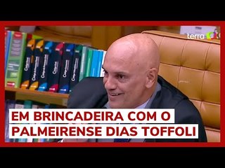 Alexandre de Moraes diz que Palmeiras não tem mundial em sessão do STF