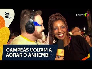 Adriana Lessa fala sobre volta da Vai-Vai ao Grupo Especial