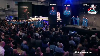 Meeting the Artemis II mission astronauts