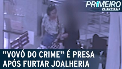 Idosa é presa após fingir ser cliente e furtar joalheria