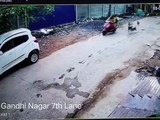 Odisha: Women & Child On Scooter Ram Into Car Due To stray Dog Chase