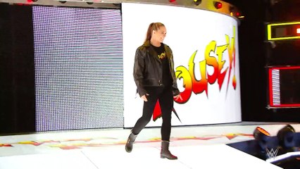 FULL SEGMENT — Ronda Rousey puts Stephanie McMahon in the armbar- Raw, April 9, 2018