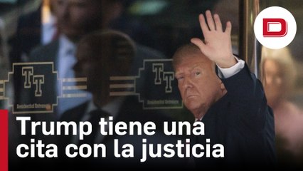 Trump viaja a Nueva York desde Florida para su cita con la justicia