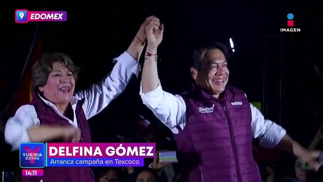 Delfina Gómez arranca campaña rumbo a la gubernatura del Edoméx