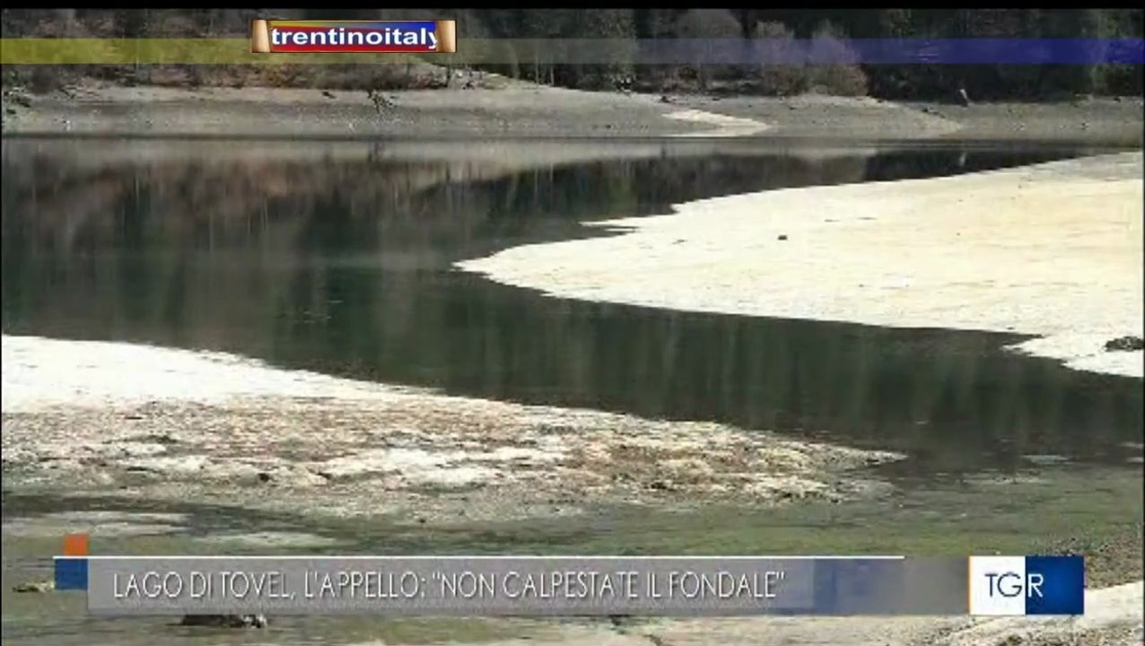appello per il lago di tovel