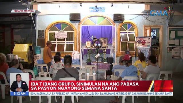 Iba't ibang grupo, sinimulan na ang Pabasa sa Pasyon ngayong Semana Santa | UB