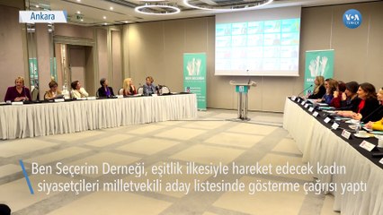 TBMM’de Kadın Temsilinin Arttırılması İçin Hareket