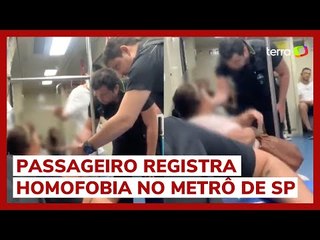 Mulher é retirada do metrô de SP após fazer comentários homofóbicos contra casal gay