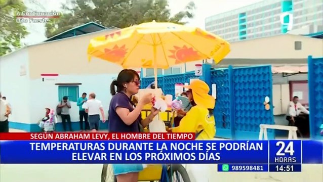 Abraham Levy: Altas temperaturas podrían continuar hasta el mes de julio