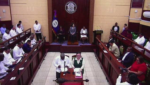 Presidenta de Taiwán denuncia en Belice las constantes amenazas de China