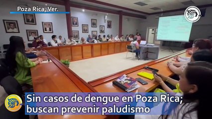 Sin casos de dengue en Poza Rica; buscan prevenir paludismo