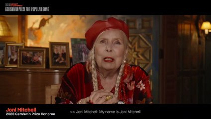Joni Mitchell - The Library of Congress Gershwin Prize For Popular Song | movie | 2023 | Official Clip