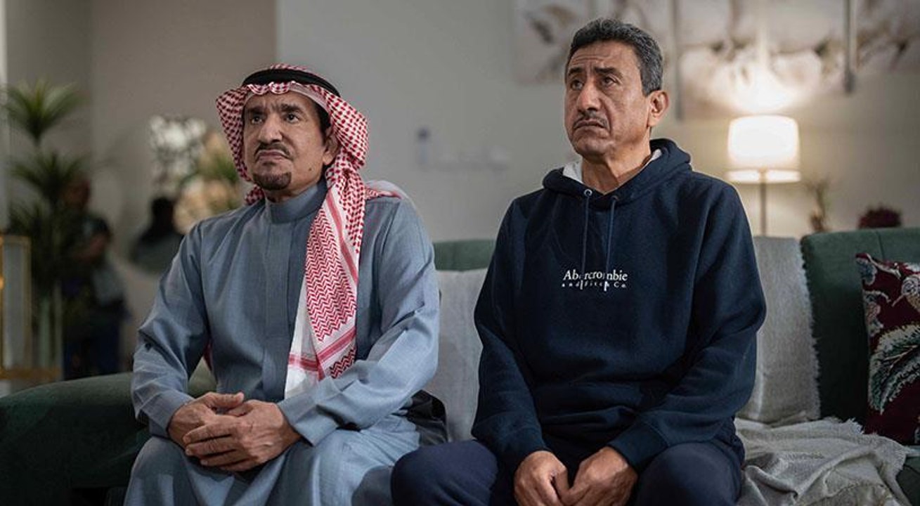 ناصر القصبي وعبدالله السدحان في "طاش العودة" بع...
