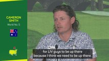 'Important' that LIV golfers dominate the Masters - Smith