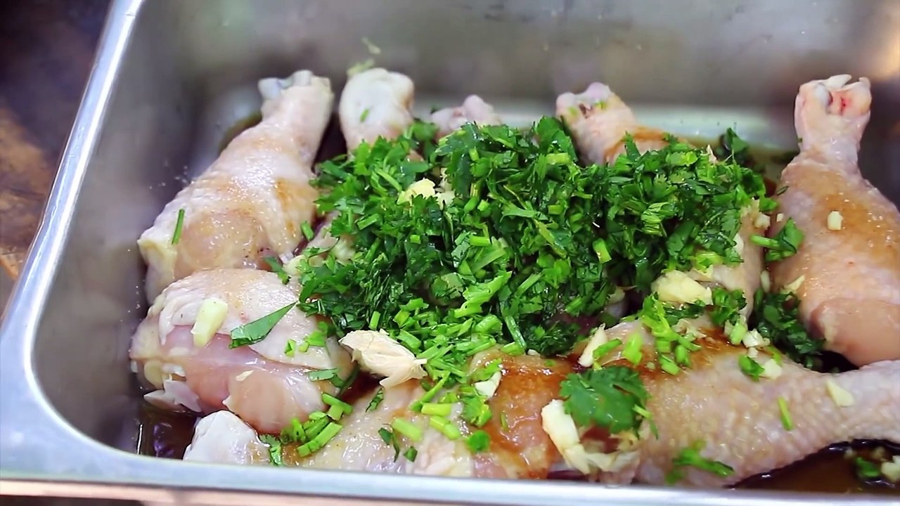 #EasyFriedChickenKFC Cooking Buffalo Chicken Legs BBQ KFC Eating So Yummy - Cook Chicken KFC Meat