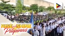 Send-off ceremony para sa security contingents na magbabantay sa NAIA ngayong Semana Santa, isinagawa