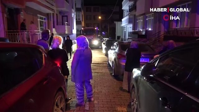Kocaeli'de mahalleliyi sokağa döken yangın!