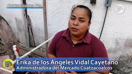 Continúan trabajos de limpieza en pozo del mercado Coatzacoalcos