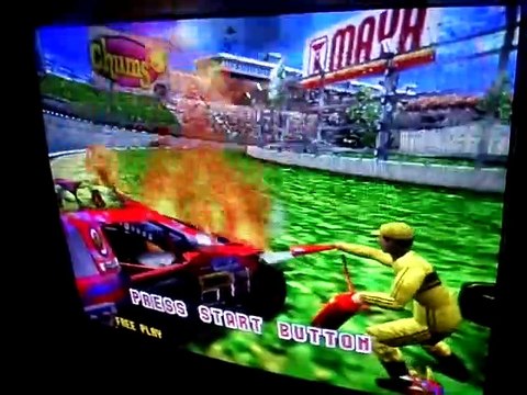 Sega Daytona USA 2 Power Edition Attract Mode (Japan Version)