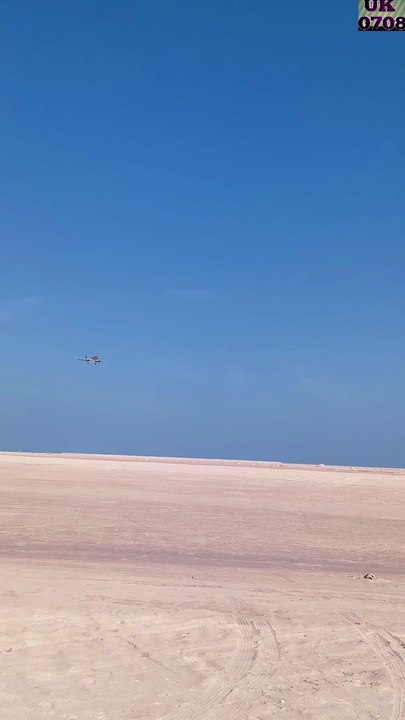 Emergency Airplane landing and takeoff