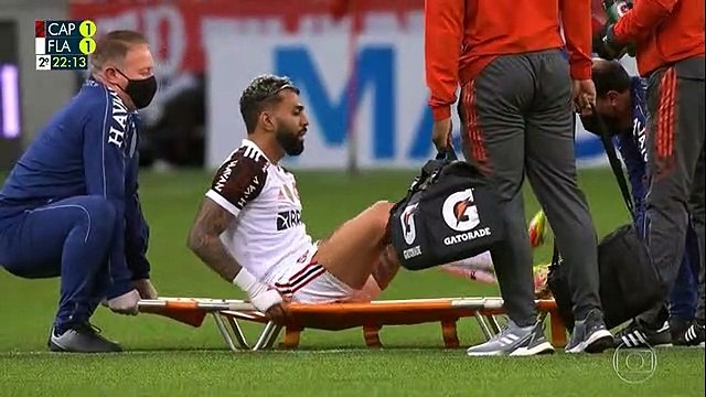 Copa do Brasil 2021 Athletico-PR x Flamengo (semifinais, 1ª) com Luís Roberto (Globo) 2º tempo