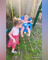 Funny Baby And Siblings Trouble Maker