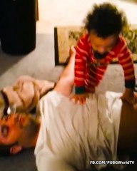 Funniest Daddy Attacks Baby's Belly