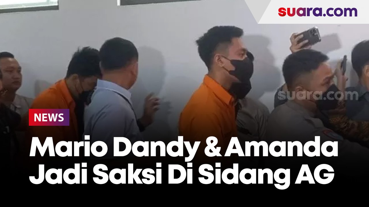 Jadi Saksi Di Sidang AG, Mario Dandy, Shane Lukas Dan Amanda Tiba Di PN Jaksel