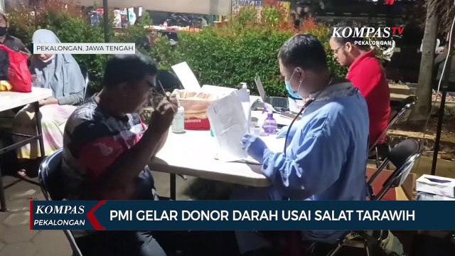 PMI Kabupaten Pekalongan Gelar Donor Darah Mobile di Bulan Ramadan