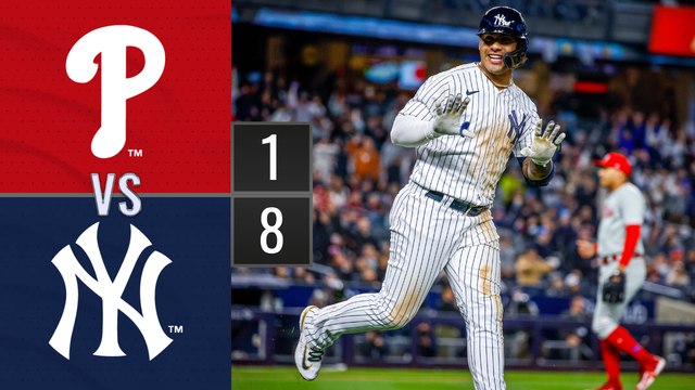 Resumen Filis de Philadelphia vs Yankees de New York