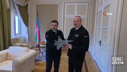 Selçuk Bayraktar, Aliyev ile görüştü