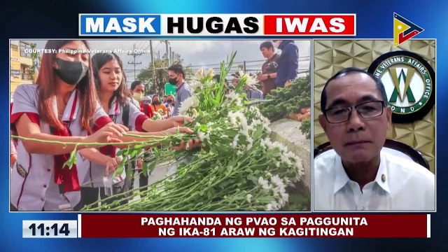 Paghahanda ng PVAO sa paggunita ng ika-81 Araw ng Kagitingan, alamin!