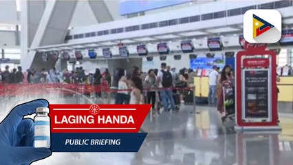 Dagsa ng mga biyahero sa NAIA, patuloy; 'on time' performance ng paliparan, nananatiling mataas