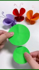How to make Origami paper butterflies #Paperbutterflies, #priknowtomakeit, #papercraft,