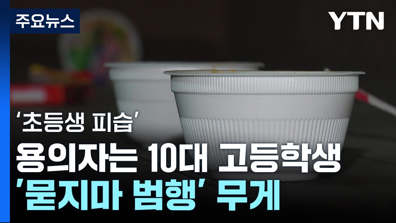 초등학생에게 흉기 휘두른 용의자 검거...정체는 10대 고등학생 / YTN