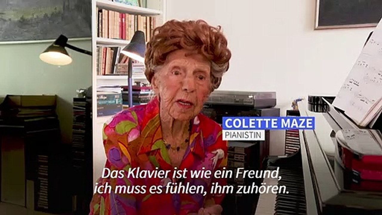 Colette Maze – ein Jahrhundert am Klavier