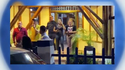 Carolina Corcho en reuniones turbias en Arauca