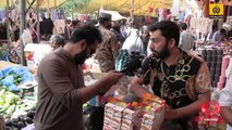 Ramzan Sunday Bazar Mein Ganda Dhanda Shuru Ho Gya - Anchor ne Rangy Hath Pakar lia _ Daily Wardaat