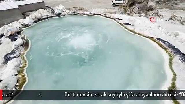 Dört mevsim sıcak suyuyla şifa arayanların adresi: Diyadin Kaplıcaları
